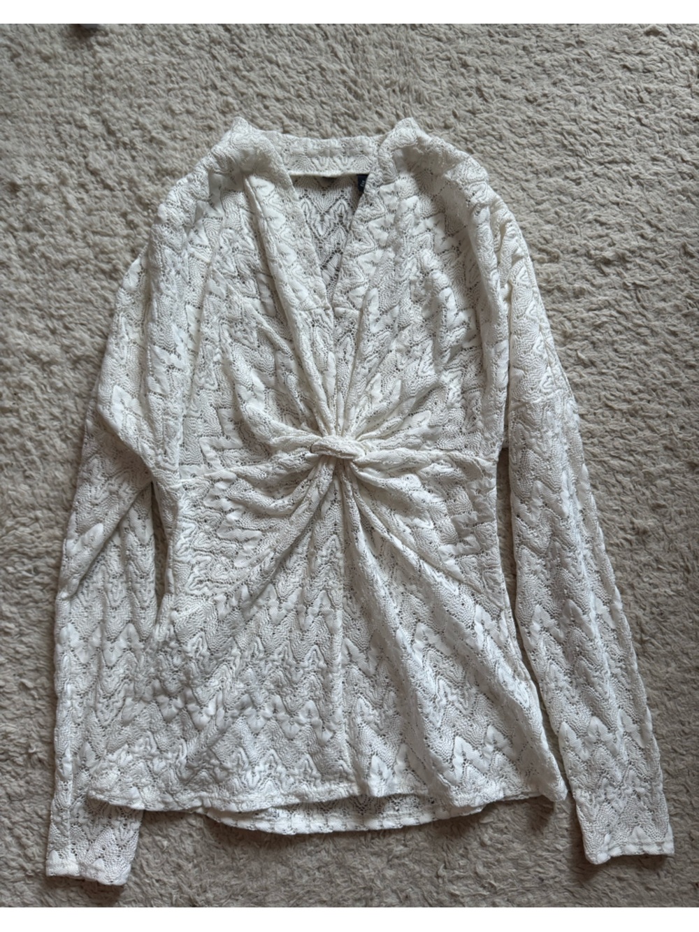 Vtg lace top